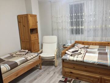 Фото номера Номер-студио Делюкс с кроватью размера &quot;king-size&quot; Гостевой дом Elenite Guesthouse г. Гоце-Делчев 8